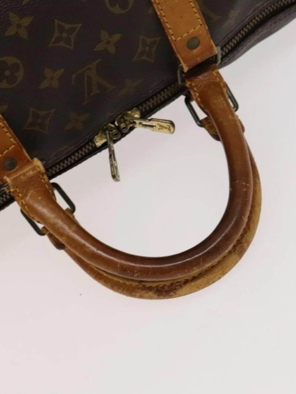 LOUIS VUITTON Monogram Keepall 55 Boston Bag - Picture 9 of 15